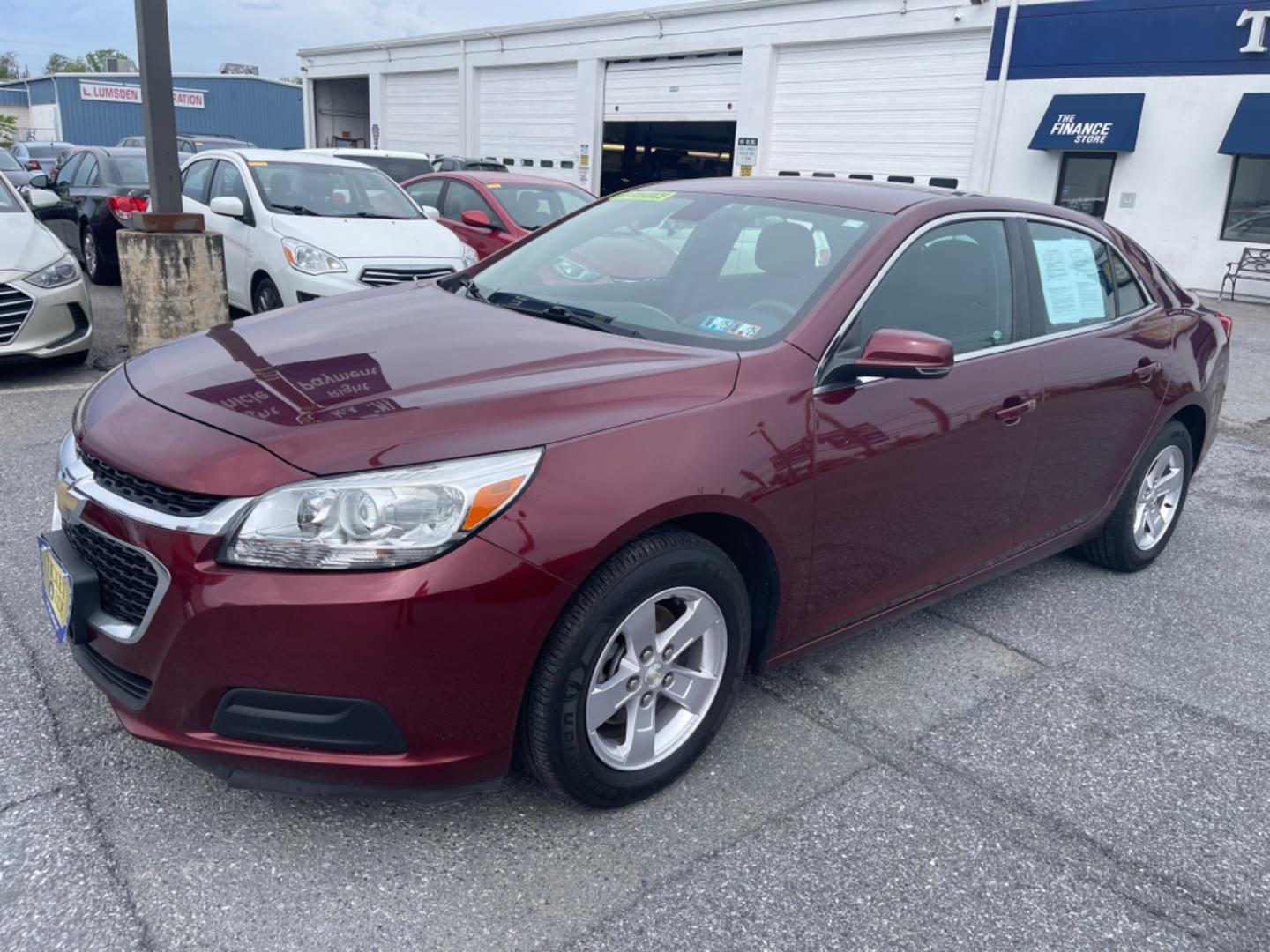 2016 RED Chevrolet Malibu Limited 1LT (1G11C5SA9GF) with an 2.5L L4 DOHC 16V engine, 6A transmission, located at 1254 Manheim Pike, Lancaster, PA, 17601, (717) 393-9133, 40.062870, -76.323273 - Photo#0